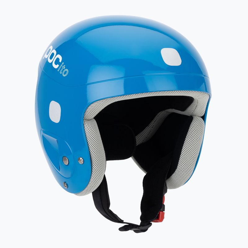 Kask narciarski dziecięcy POC POCito Skull fluorescent blue
