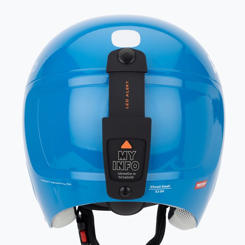 Kask narciarski dziecięcy POC POCito Skull fluorescent blue 8
