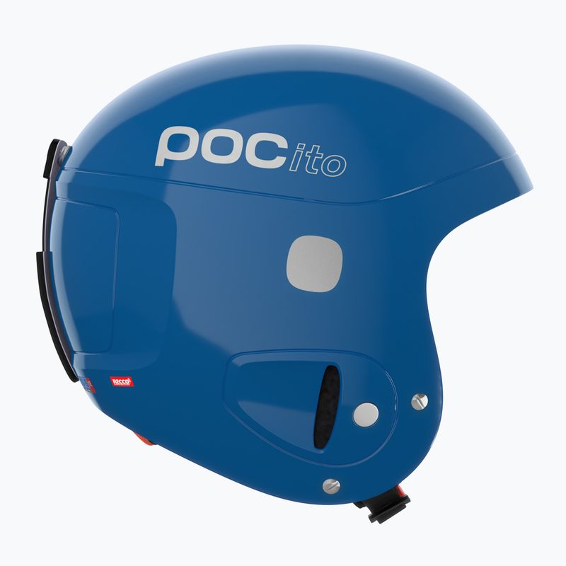 Kask narciarski dziecięcy POC POCito Skull fluorescent blue 13