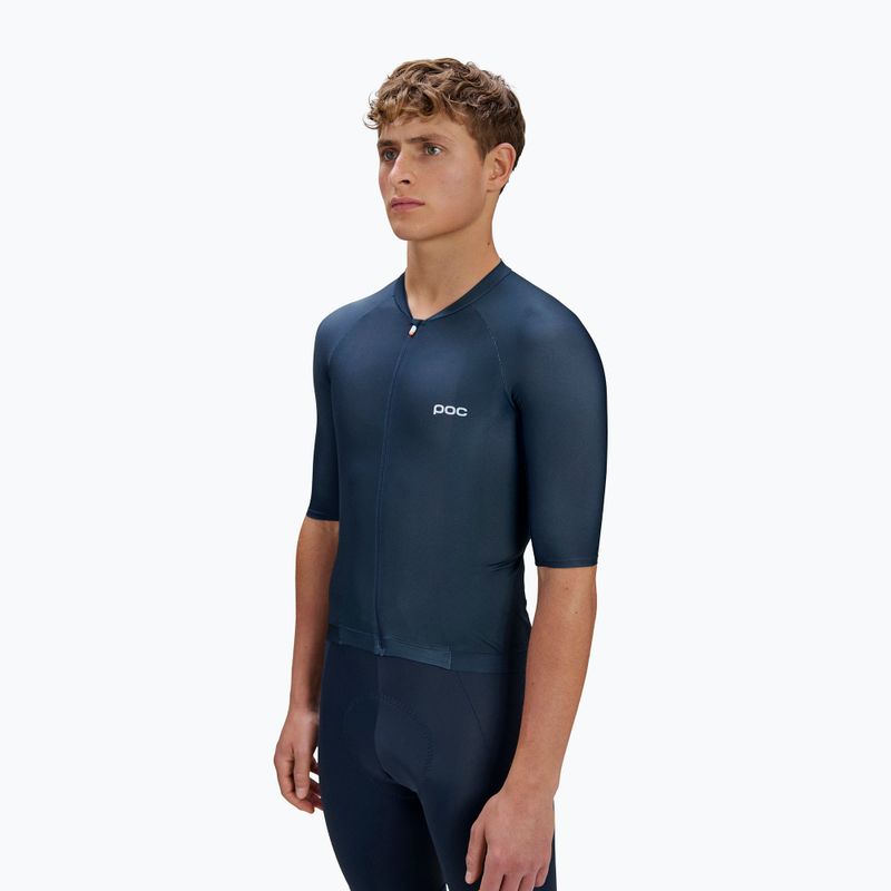Koszulka rowerowa męska POC Pristine apatite navy