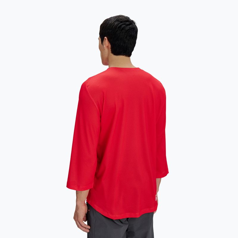 Koszulka rowerowa męska POC Motion Air Jersey 3/4 prismane red 2