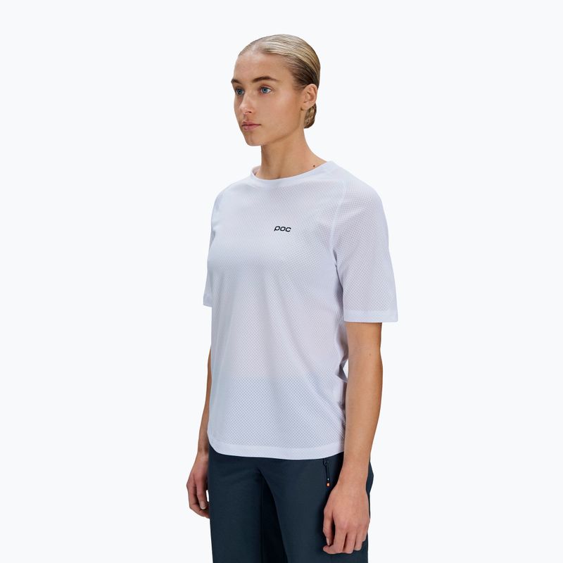 Koszulka rowerowa damska POC Motion Air hydrogen white