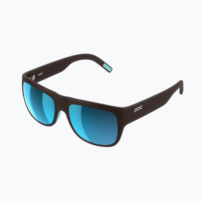Okulary przeciwsłoneczne POC Want bronzite brown/clarity univpartly sunny turquoise