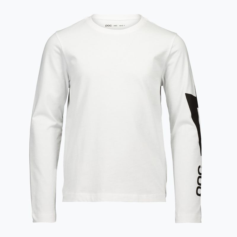 Longsleeve dziecięcy POC Tee Jr blixten white