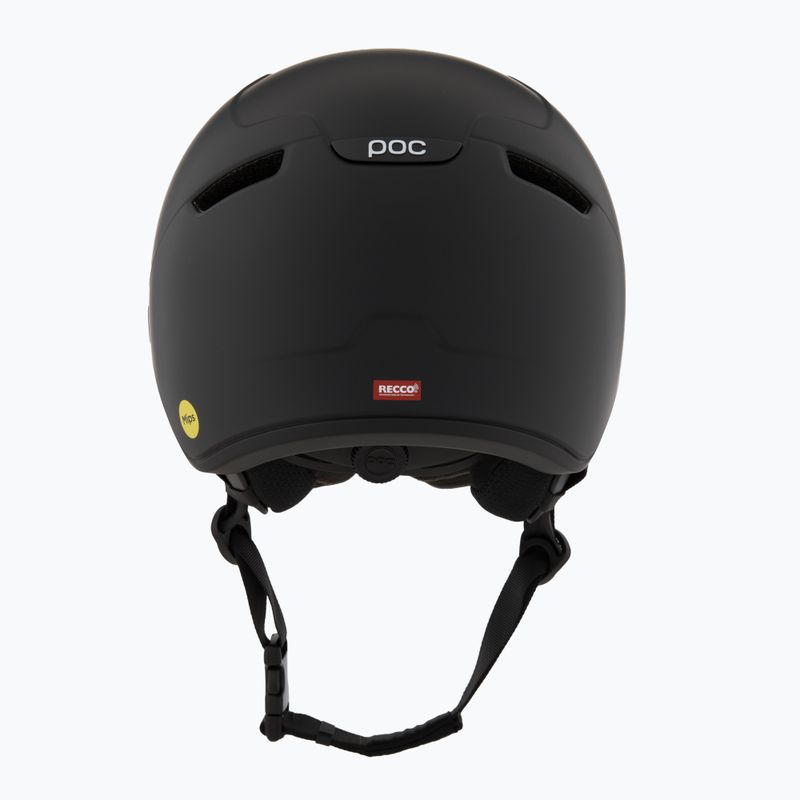 Kask narciarski POC Obex Visor uranium black matt/clarity u/partly sunny/silver 4