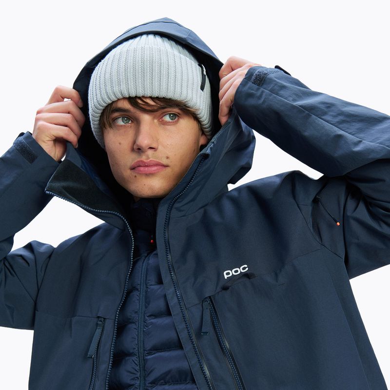 Płaszcz narciarski męski POC Race Mentor Coat apatite navy 7