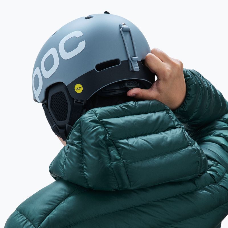 Kask narciarski POC Fornix BC granite grey matt 9