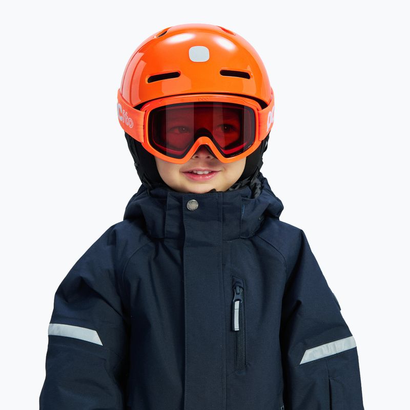 Kask narciarski dziecięcy POC POCito Fornix MIPS fluorescent orange 7