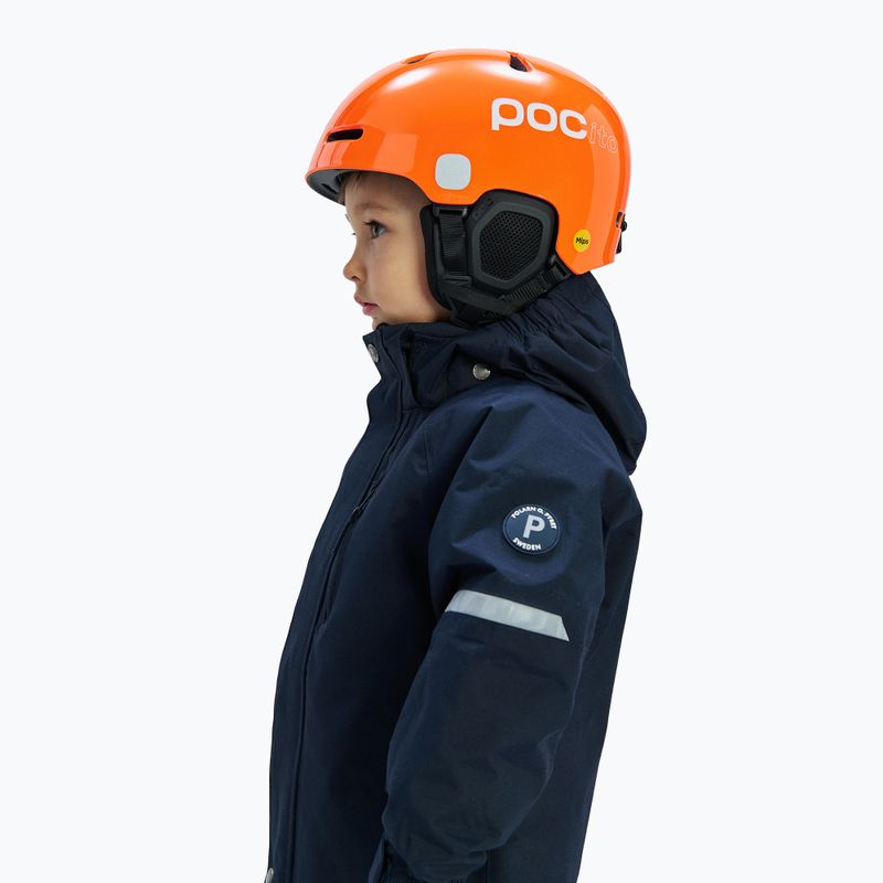 Kask narciarski dziecięcy POC POCito Fornix MIPS fluorescent orange 8