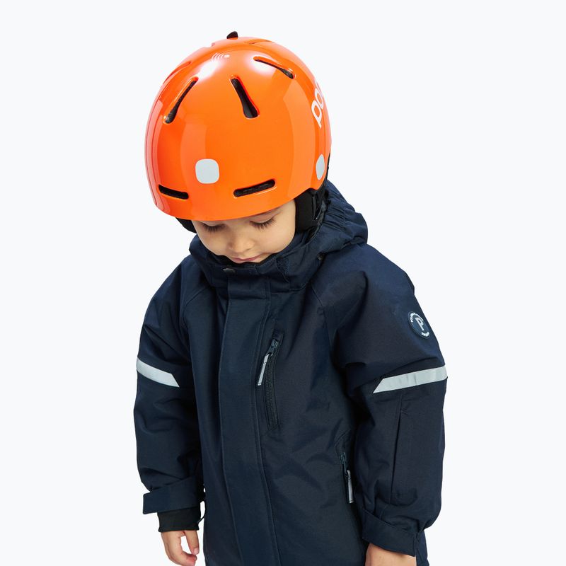 Kask narciarski dziecięcy POC POCito Fornix MIPS fluorescent orange 9