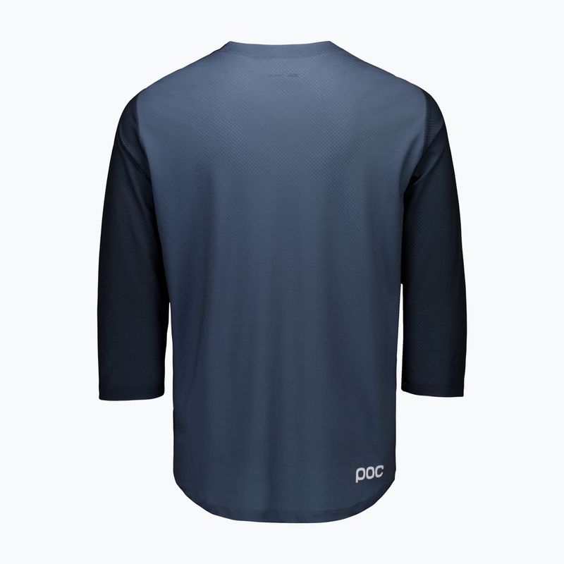 Koszulka rowerowa męska POC Motion Air Jersey 3/4 apatite navy 2