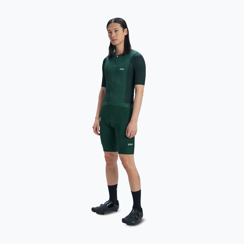 Koszulka rowerowa męska POC Cadence Jersey pargasite green 2