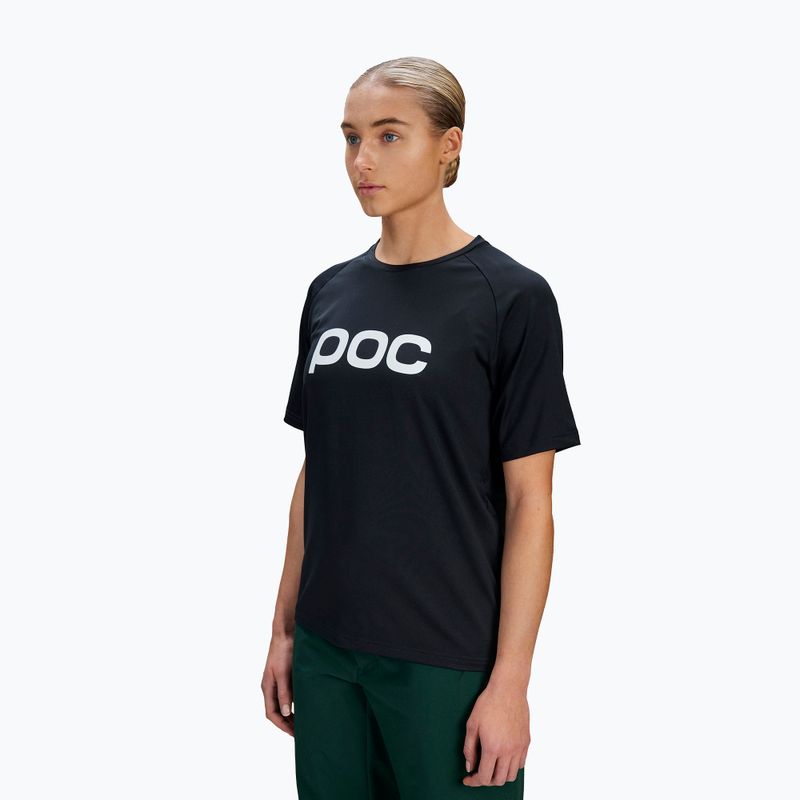 Koszulka rowerowa damska POC Reform Enduro uranium black