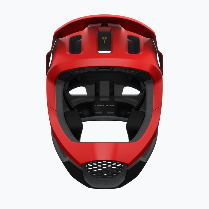 Kask rowerowy POC Otocon Race MIPS prismane red matt/uranium black matt 3