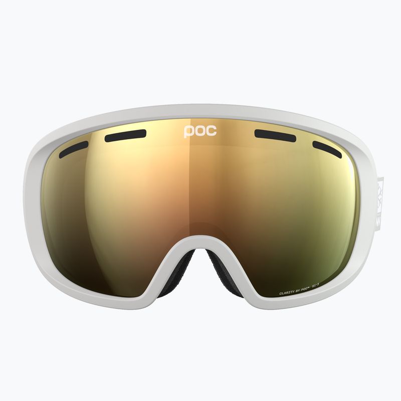 Gogle narciarskie POC Fovea Clarity mineral grey/sunny gold 3