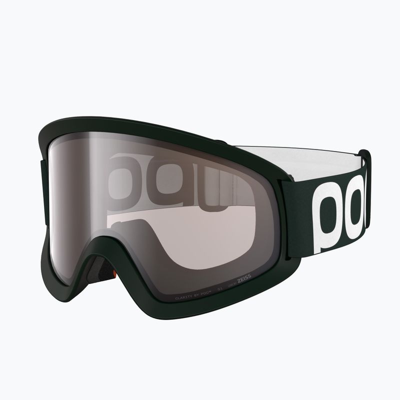 Gogle rowerowe POC Ora pargasite green/clarity trail/cloudy brown