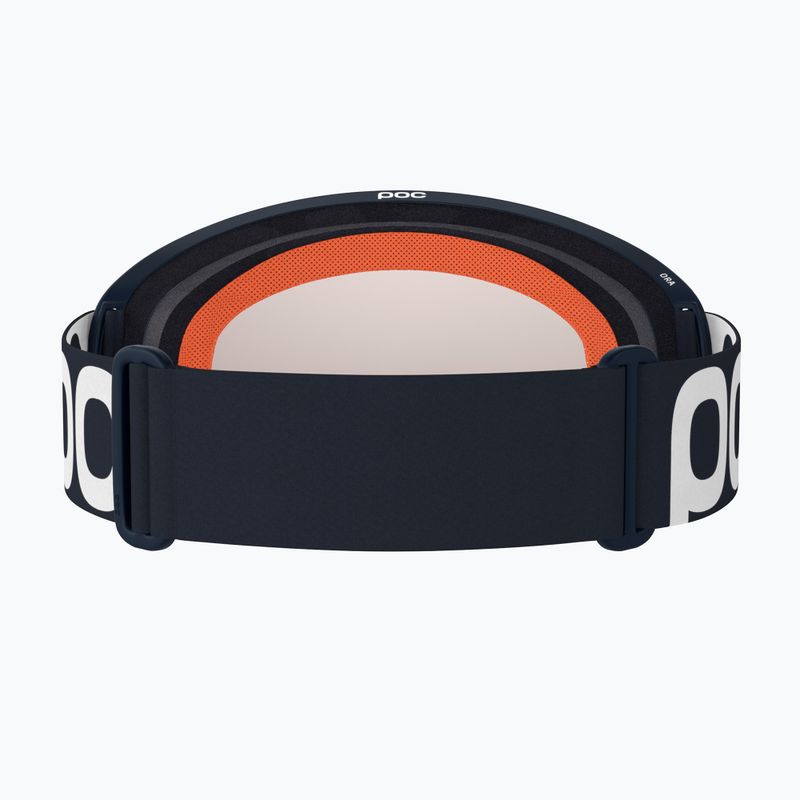 Gogle rowerowe POC Ora apatite navy/clarity trail/cloudy brown 3