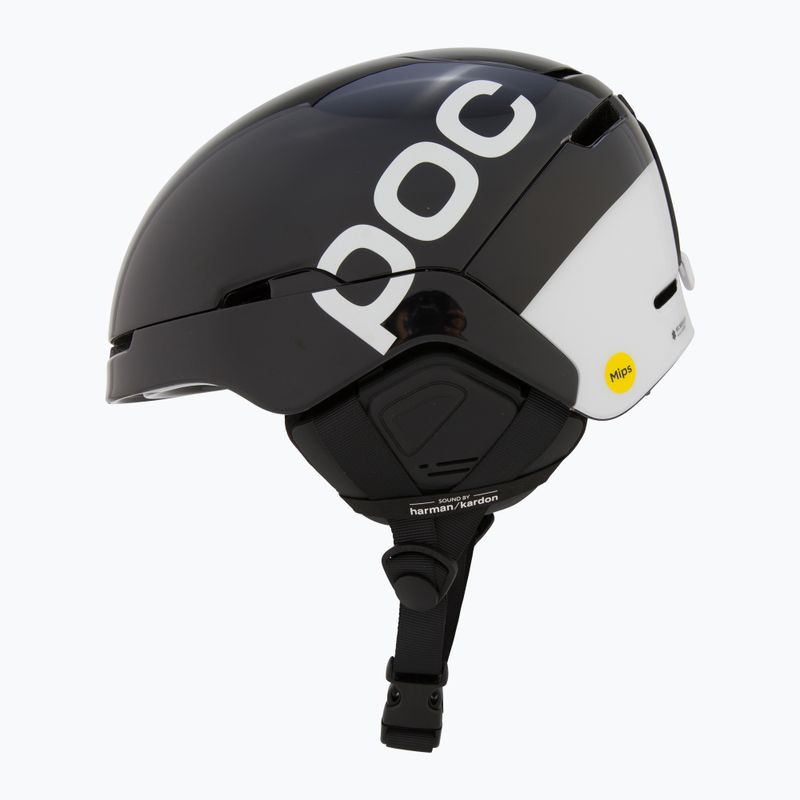 Kask narciarski z systemem audio POC Obex Connect uranium black 4