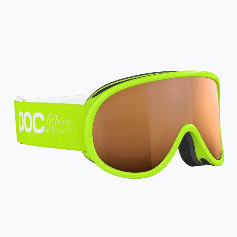 Gogle narciarskie dziecięce POC POCito Retina Jr S2 fluorescent yellow/green/partly sunny light orange 5