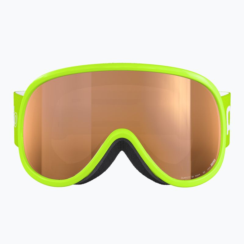 Gogle narciarskie dziecięce POC POCito Retina Jr S2 fluorescent yellow/green/partly sunny light orange 7