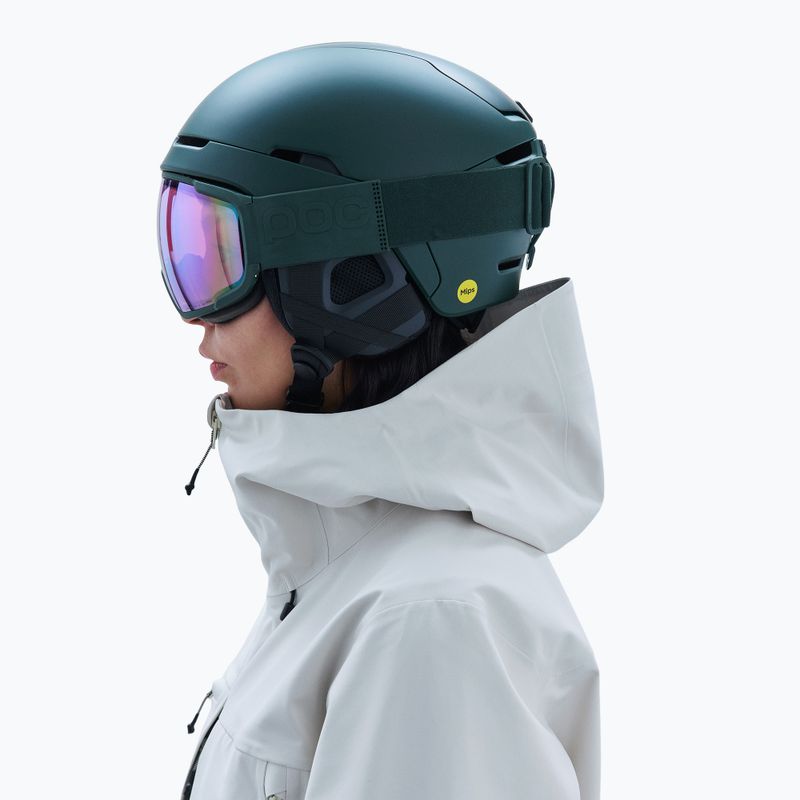 Gogle narciarskie POC Zonula pargasite green/partly sunny blue 7