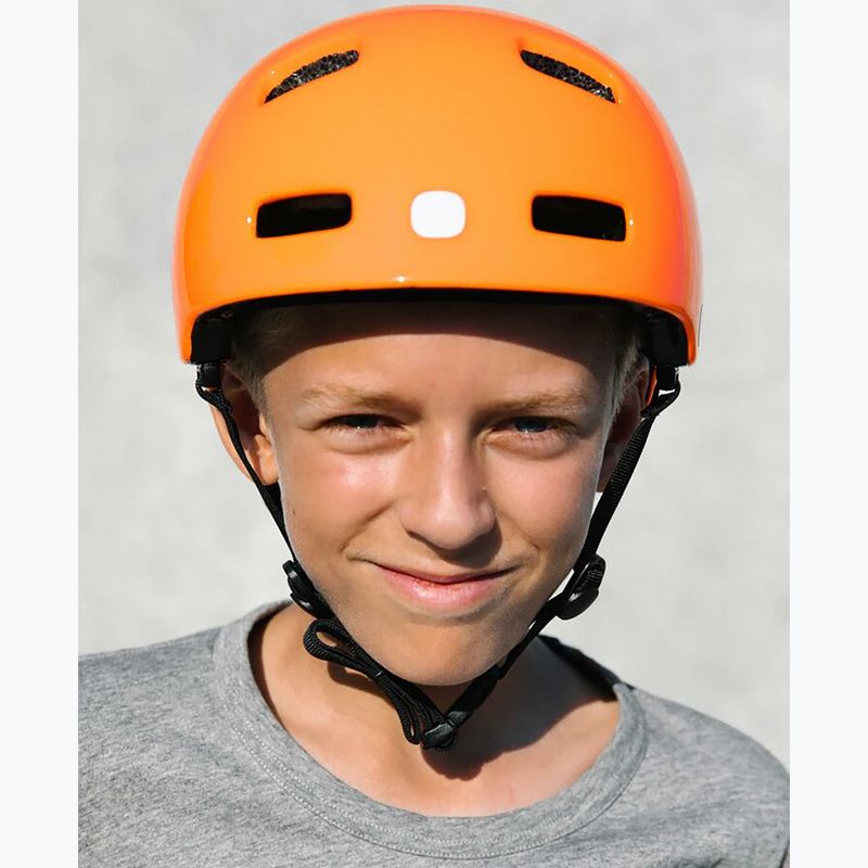 Kask rowerowy dziecięcy POC Pocito Crane MIPS Jr 10826 fluorescent orange 6