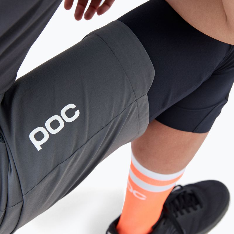 Spodenki rowerowe damskie POC Essential Enduro W sylvanite grey 4