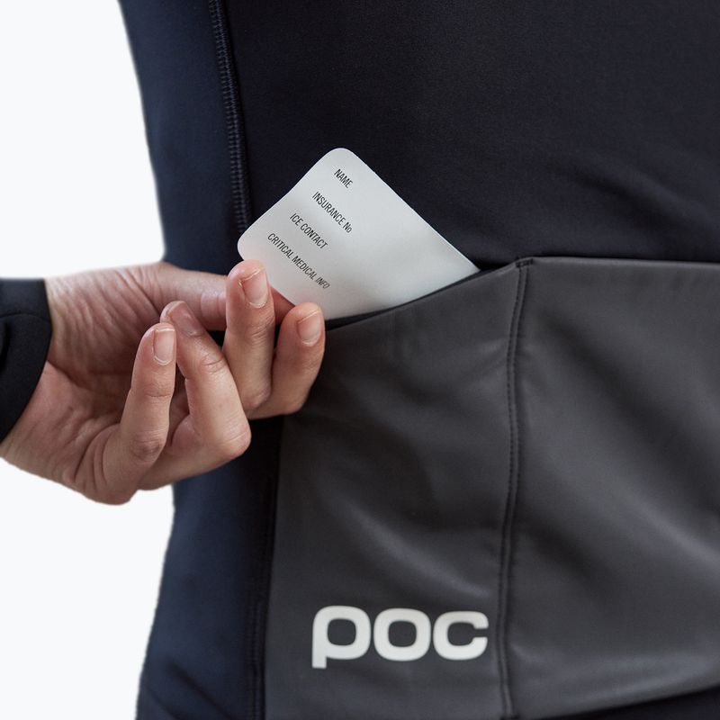 Kurtka rowerowa damska POC Thermal W uranium black 4