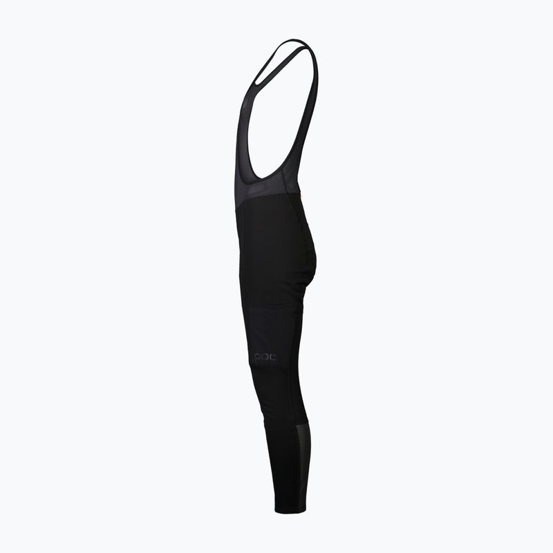 Spodnie rowerowe damskie POC Thermal Cargo Tights uranium black 4