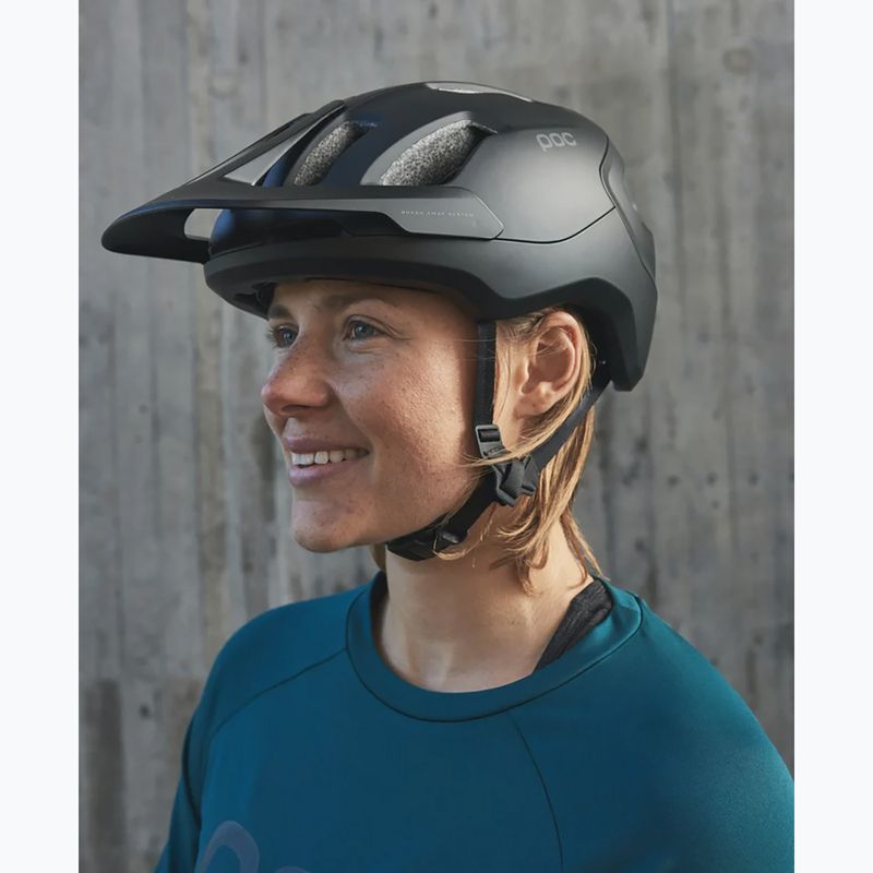 Kask rowerowy POC Axion uranium black matt 10