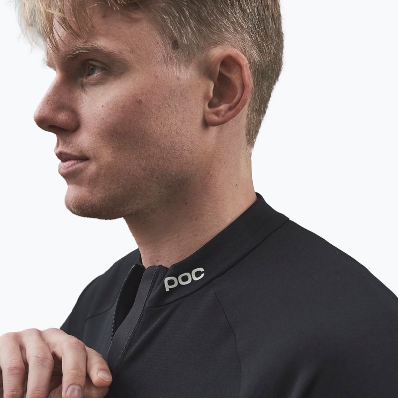 Koszulka rowerowa męska POC Muse uranium black 4