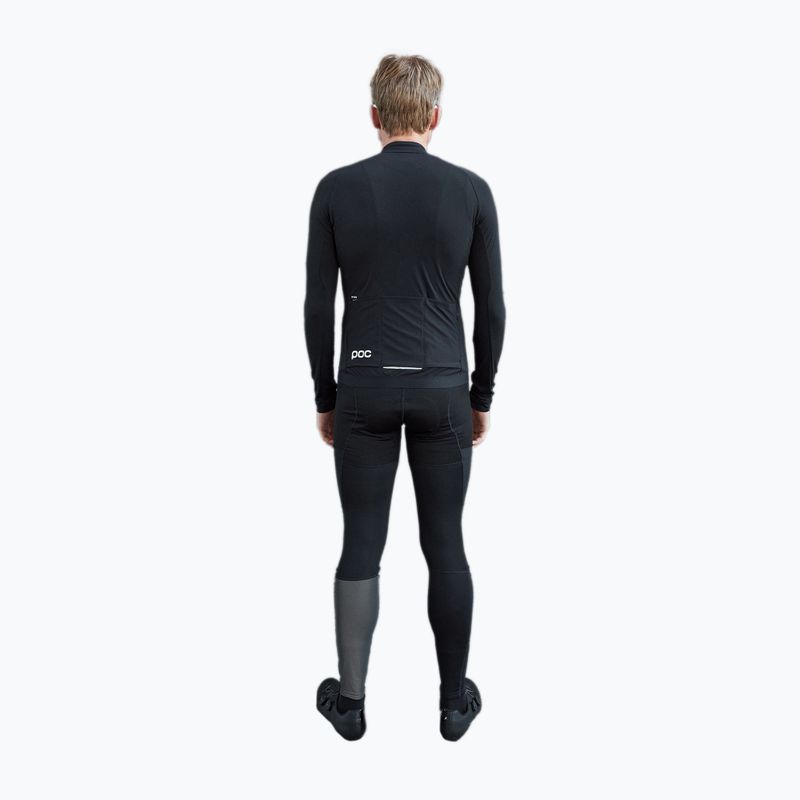 Longsleeve rowerowy męski POC Ambient Thermal Jersey uranium black 2