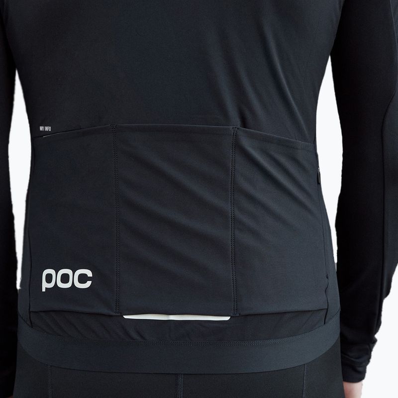 Longsleeve rowerowy męski POC Ambient Thermal Jersey uranium black 4