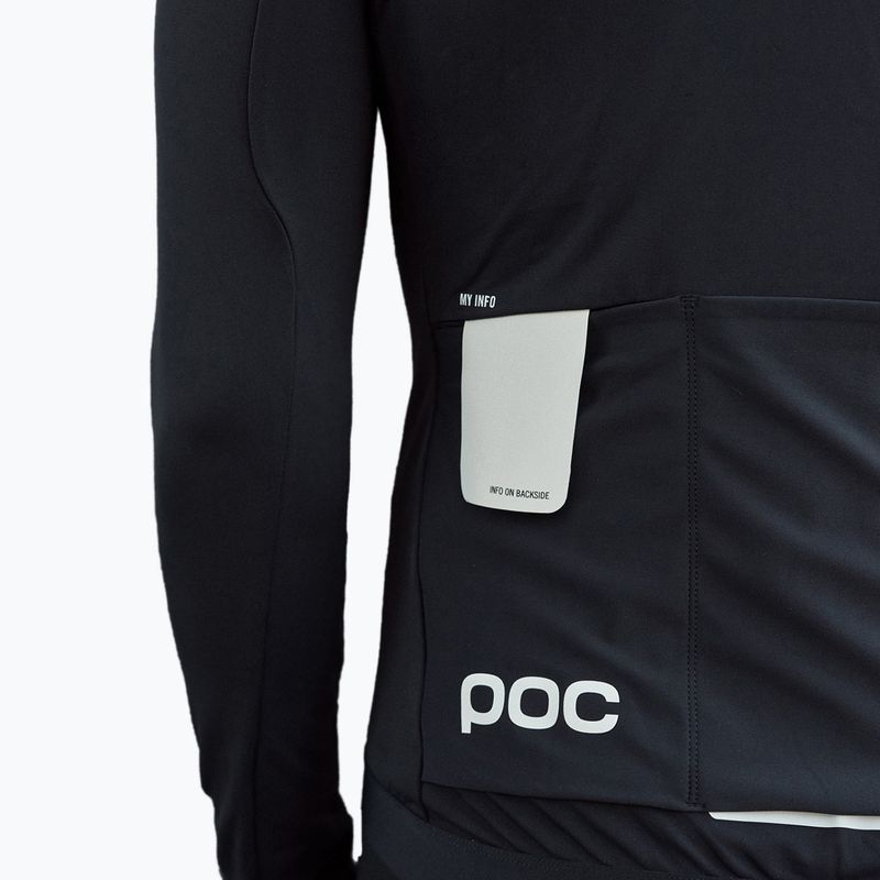 Longsleeve rowerowy męski POC Ambient Thermal Jersey uranium black 5