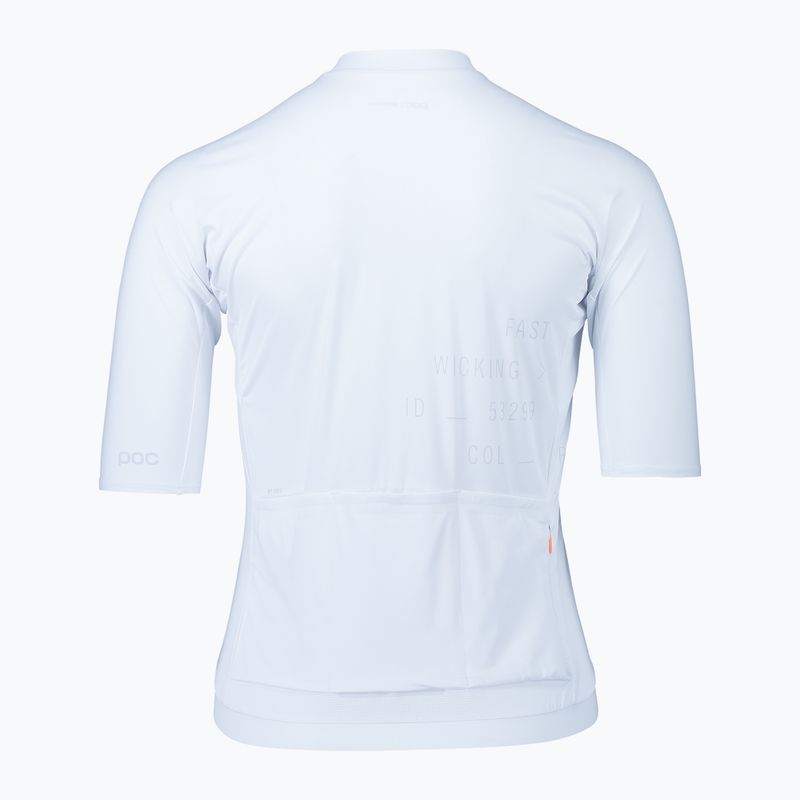Koszulka rowerowa damska POC Pristine Print W hydrogen white 4