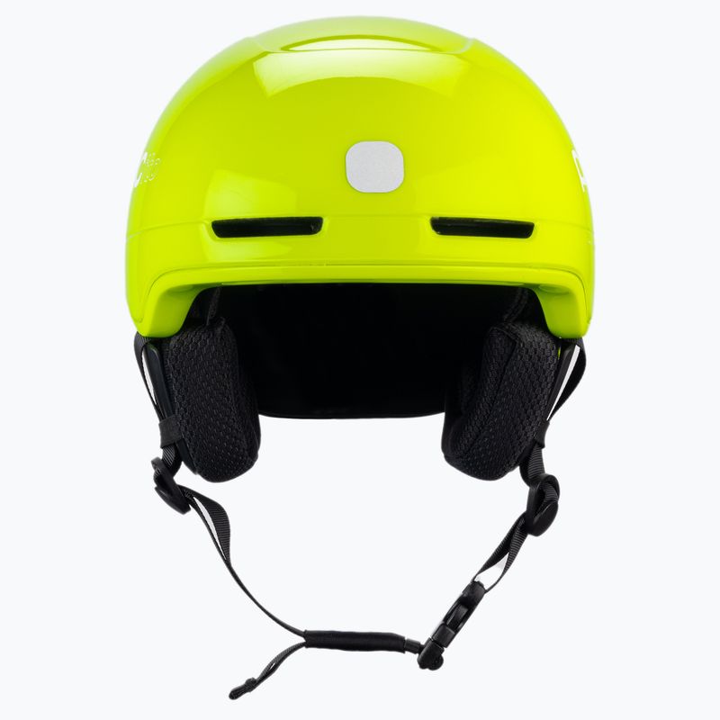 Kask narciarski dziecięcy POC Pocito Obex MIPS Jr fluorescent yellow/green 2