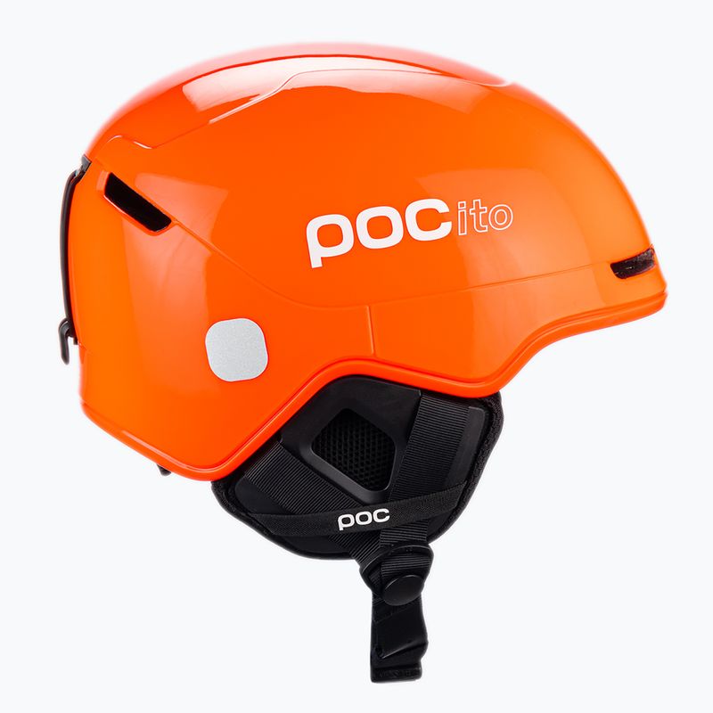Kask narciarski dziecięcy POC Pocito Obex MIPS Jr fluorescent orange 4