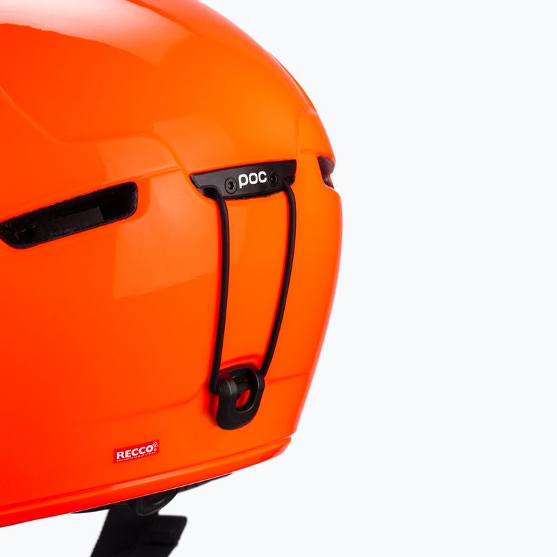 Kask narciarski dziecięcy POC Pocito Obex MIPS Jr fluorescent orange 7