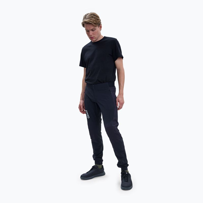 Spodnie rowerowe męskie POC Rhythm Resistance uranium black 2