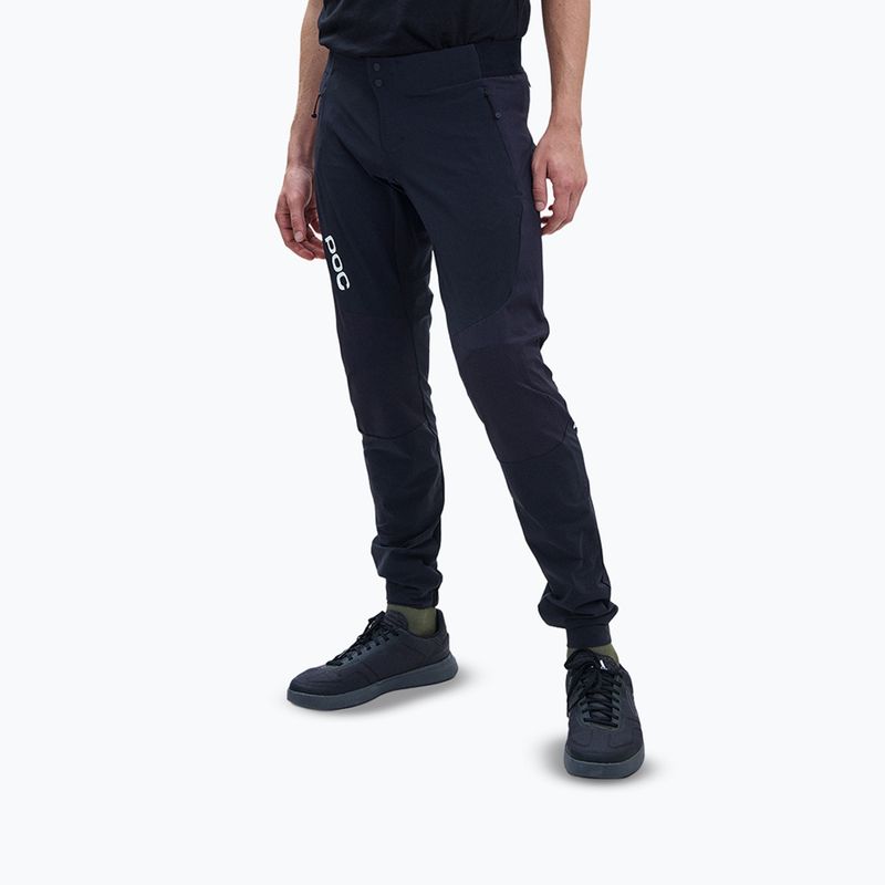 Spodnie rowerowe męskie POC Rhythm Resistance uranium black