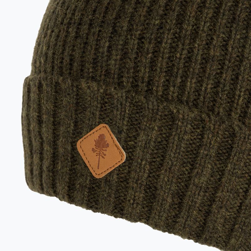 Czapka zimowa Pinewood Knitted Wool mossgreen mel 4