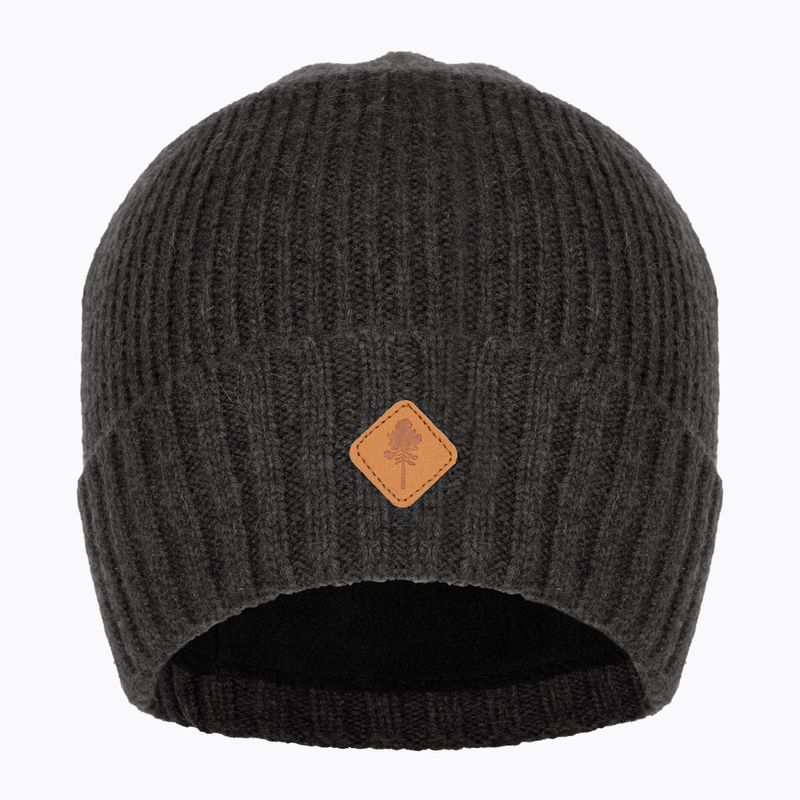 Czapka zimowa Pinewood Knitted Wool dark anthracite mel 3