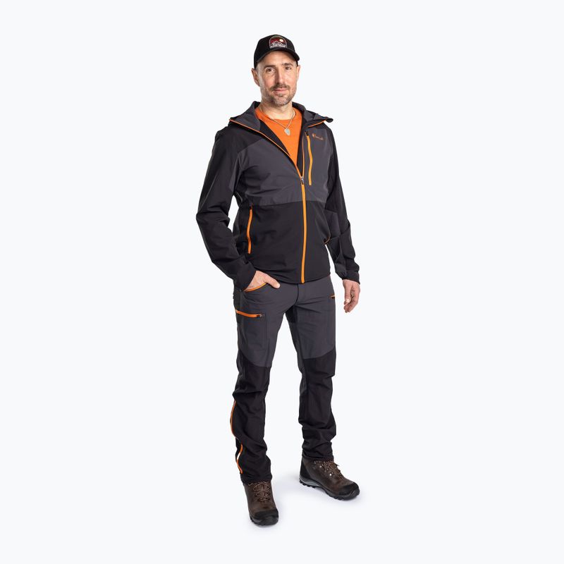 Kurtka męska Pinewood Abisko Light Stretch d.anthracite/black 2