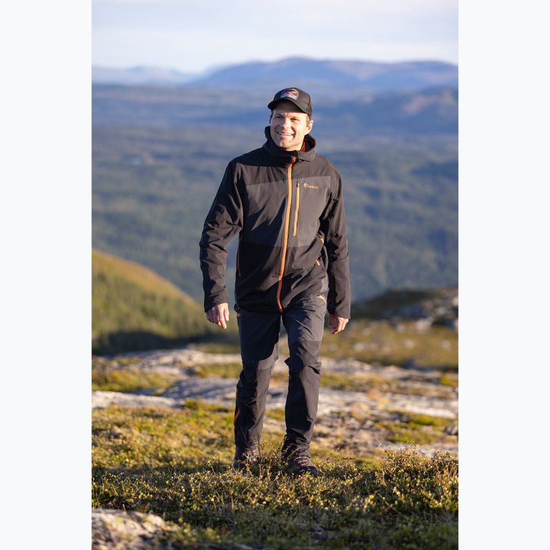 Kurtka męska Pinewood Abisko Light Stretch d.anthracite/black 8