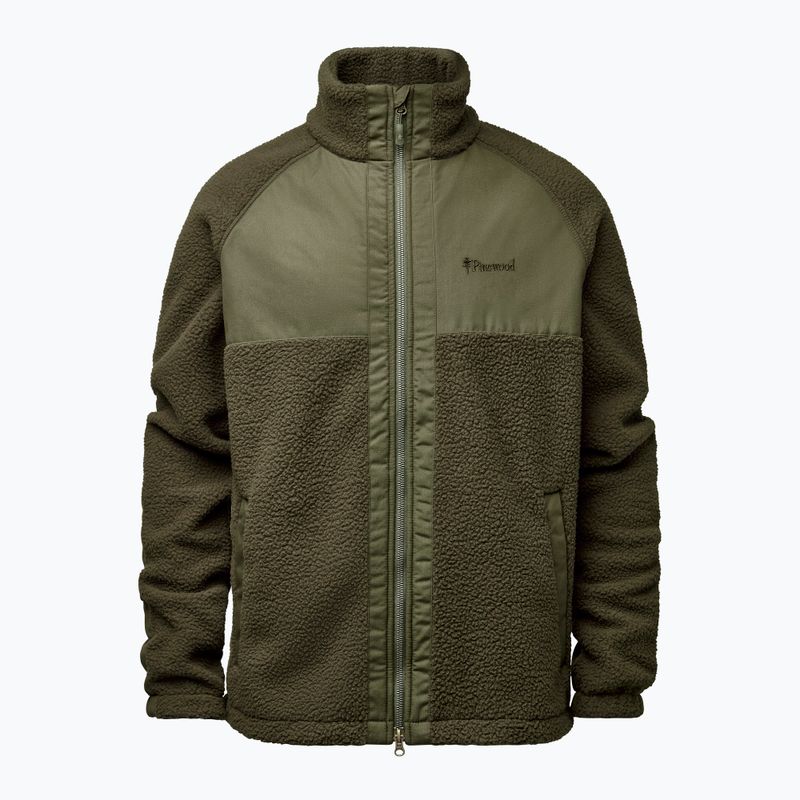 Kurtka męska Pinewood Pile Fleece moss green 6
