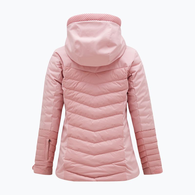 Kurtka narciarska damska Peak Performance Blackfire warm blush 2