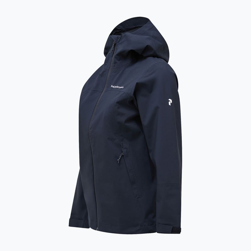 Kurtka przeciwdeszczowa damska Peak Performance Trail Hipe Shell Jacket black 2