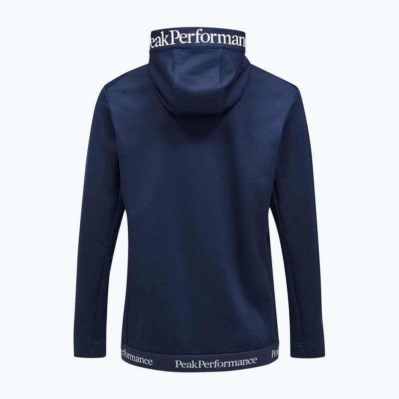 Bluza trekkingowa męska Peak Performance Rider Tech Zip Hood blue shadow 3