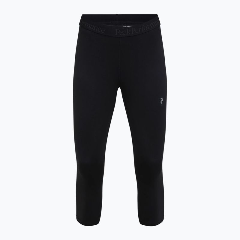 Legginsy termoaktywne damskie Peak Performance Spirit Short John black 4