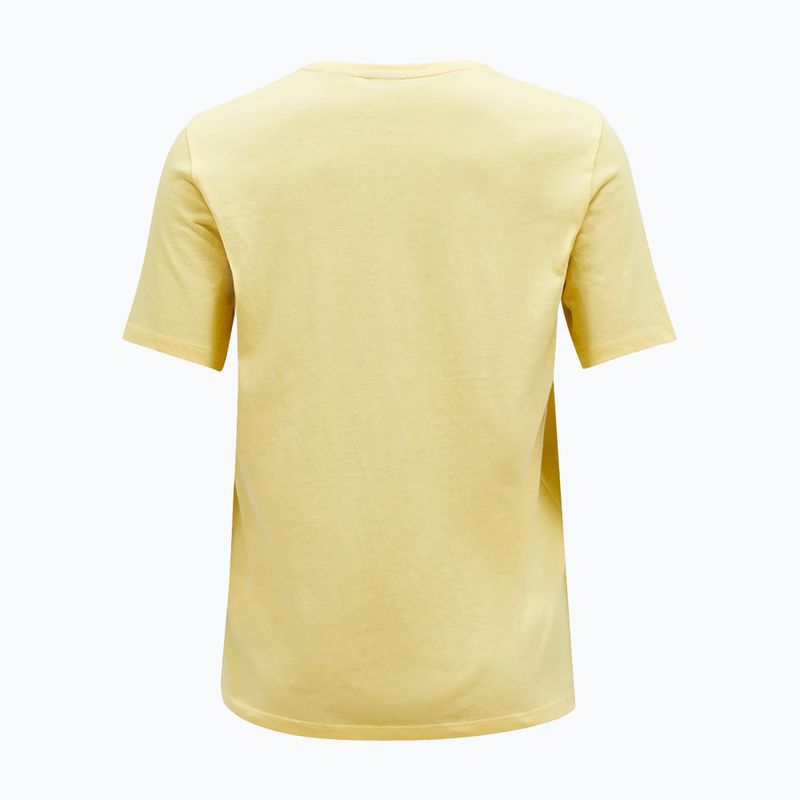 Koszulka damska Peak Performance Explore Logo mellow yellow 4
